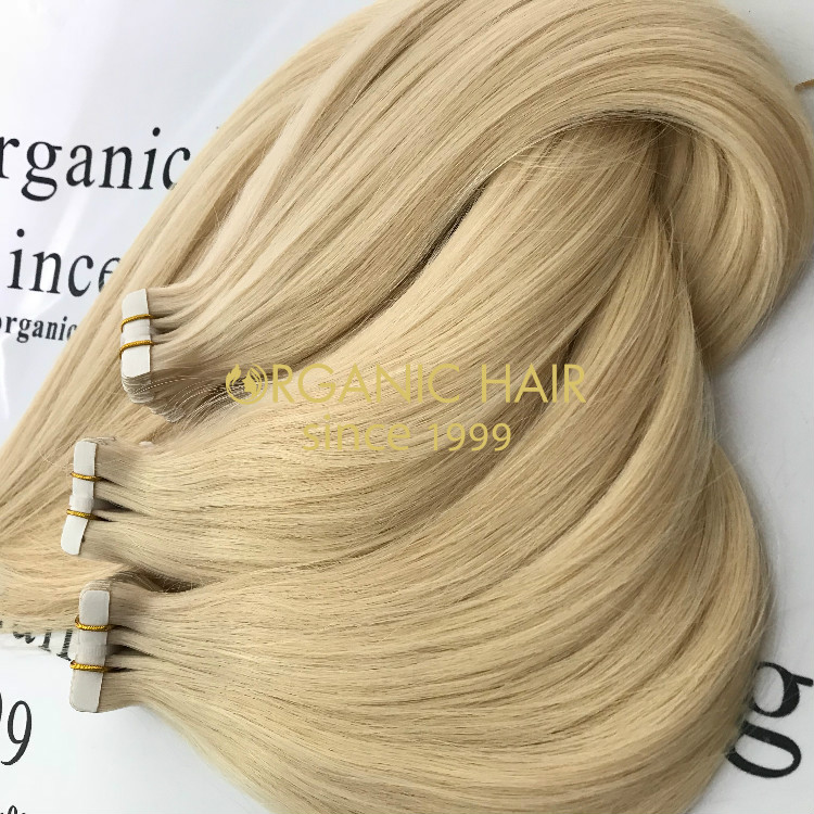 How to recognize the good quality and bad quality tape in hair extension GT29